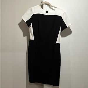 COPY - Club Monaco - black and white dress